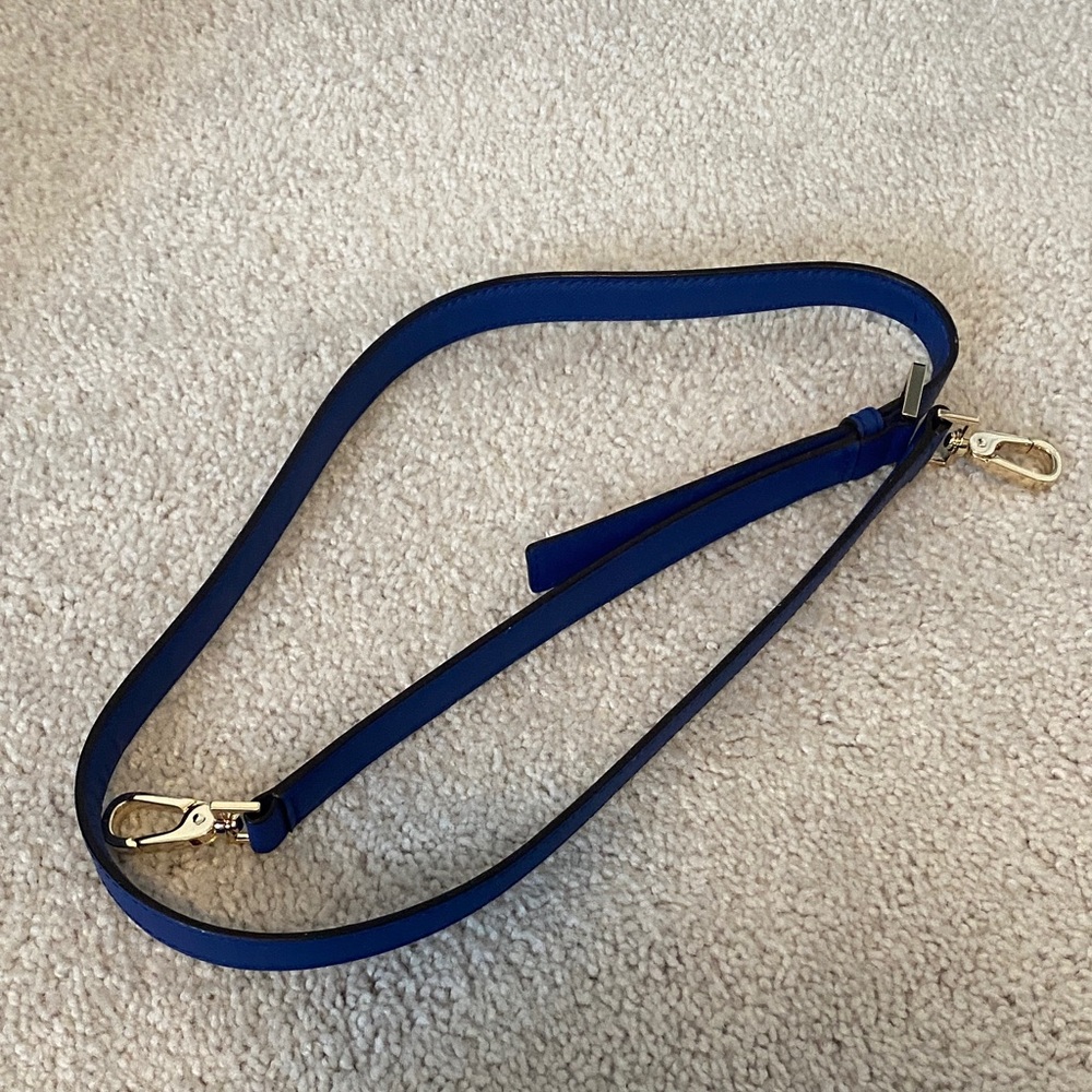 Kate Spade Newbury Lane Royal Blue Hyacinth Satchel - Picture 6 of 11